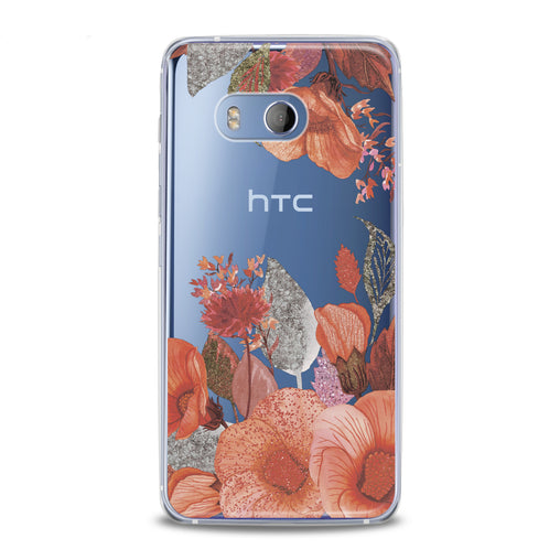 Lex Altern Glitter Flowers HTC Case
