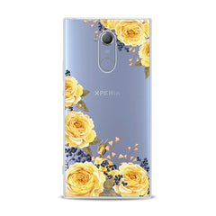 Lex Altern TPU Silicone Sony Xperia Case Yellow Roses