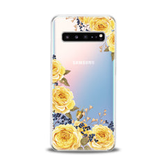 Lex Altern TPU Silicone Samsung Galaxy Case Yellow Roses