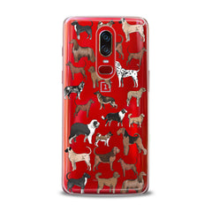 Lex Altern TPU Silicone OnePlus Case Dog Pattern