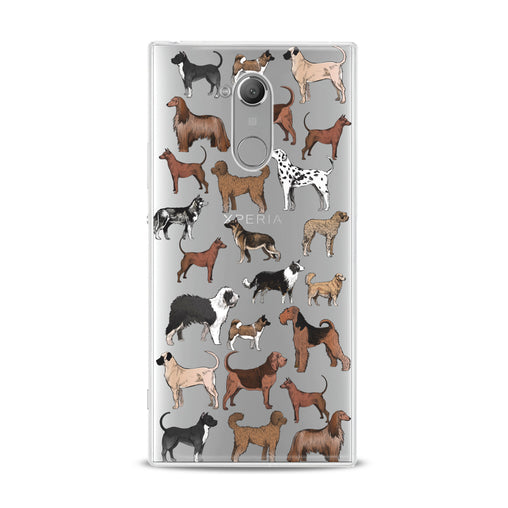 Lex Altern Dog Pattern Sony Xperia Case