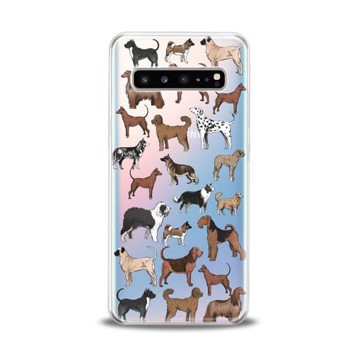 Lex Altern Dog Pattern Samsung Galaxy Case