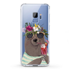 Lex Altern TPU Silicone Samsung Galaxy Case Summer Bear