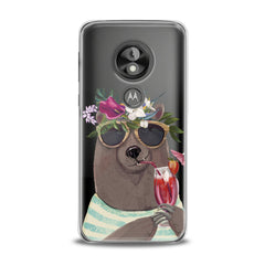 Lex Altern TPU Silicone Motorola Case Summer Bear