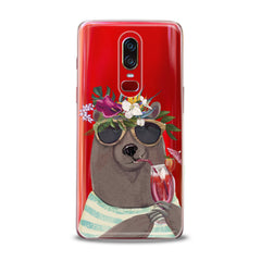 Lex Altern TPU Silicone OnePlus Case Summer Bear