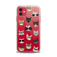 Lex Altern TPU Silicone iPhone Case Cat Pattern