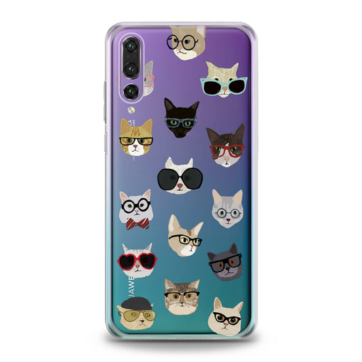 Lex Altern Cat Pattern Huawei Honor Case