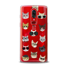Lex Altern TPU Silicone OnePlus Case Cat Pattern