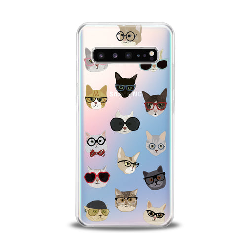 Lex Altern Cat Pattern Samsung Galaxy Case