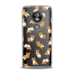 Lex Altern TPU Silicone Motorola Case Cute Corgi Puppies