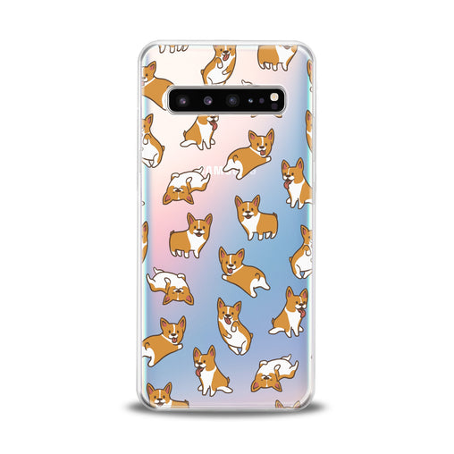Lex Altern Cute Corgi Puppies Samsung Galaxy Case