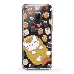 Lex Altern TPU Silicone Samsung Galaxy Case Sushi Cat
