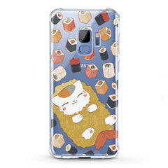 Lex Altern TPU Silicone Samsung Galaxy Case Sushi Cat