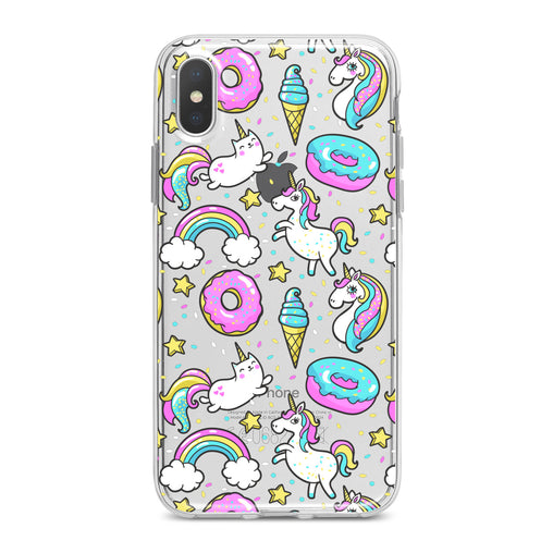 Lex Altern Unicorn Donut Phone Case for your iPhone & Android phone.