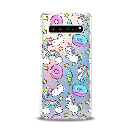 Lex Altern Unicorn Donut Samsung Galaxy Case