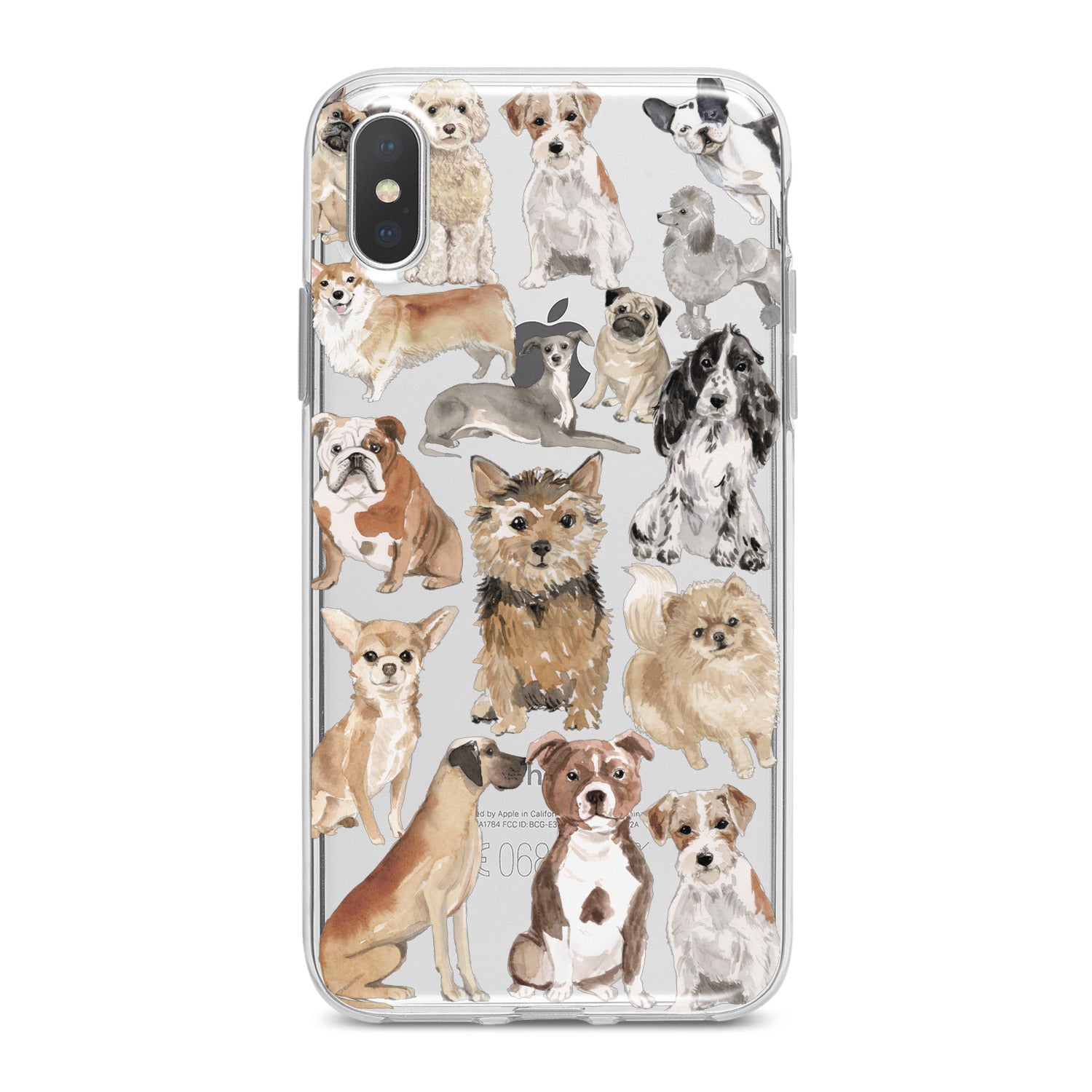Lex Altern Cute Dogs Phone Case for your iPhone & Android phone.