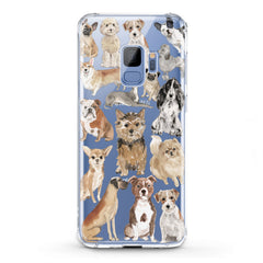 Lex Altern TPU Silicone Samsung Galaxy Case Cute Dogs