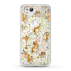 Lex Altern Google Pixel Case Floral Bunny