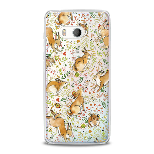 Lex Altern Floral Bunny HTC Case