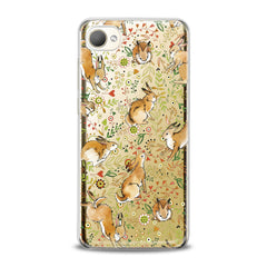 Lex Altern TPU Silicone HTC Case Floral Bunny