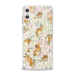 Lex Altern Floral Bunny Motorola Case
