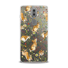 Lex Altern TPU Silicone Phone Case Floral Bunny