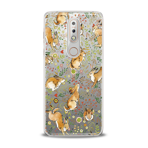 Lex Altern Floral Bunny Nokia Case