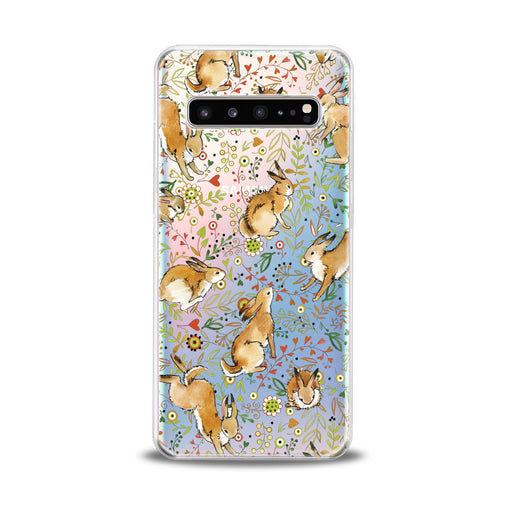 Lex Altern Floral Bunny Samsung Galaxy Case