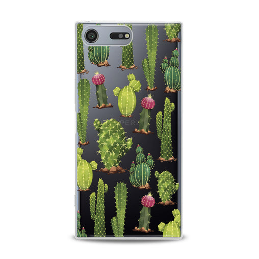 Lex Altern Cactus Pattern Sony Xperia Case