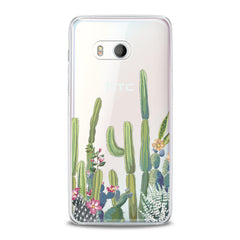 Lex Altern TPU Silicone HTC Case Floral Cactus Art