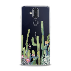 Lex Altern TPU Silicone Nokia Case Floral Cactus Art