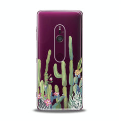Lex Altern TPU Silicone Sony Xperia Case Floral Cactus Art