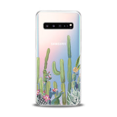 Lex Altern TPU Silicone Samsung Galaxy Case Floral Cactus Art