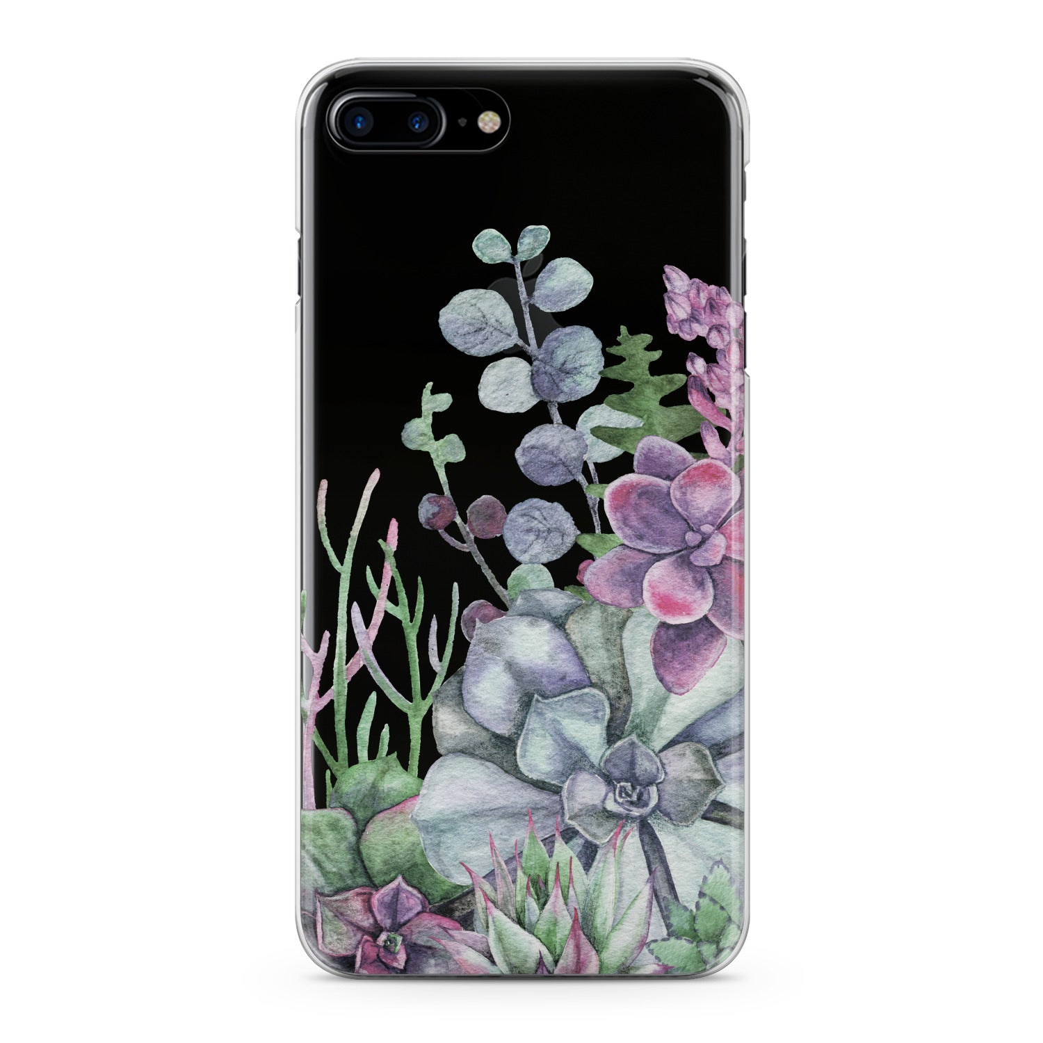 Lex Altern Flowers Succulent Phone Case for your iPhone & Android phone.