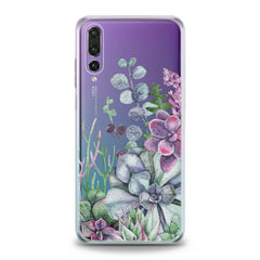 Lex Altern TPU Silicone Huawei Honor Case Flowers Succulent