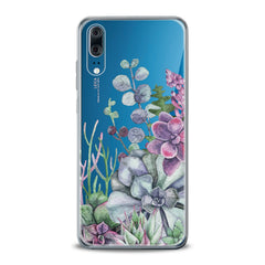 Lex Altern TPU Silicone Huawei Honor Case Flowers Succulent