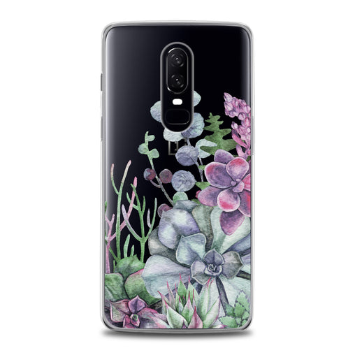 Lex Altern Flowers Succulent OnePlus Case