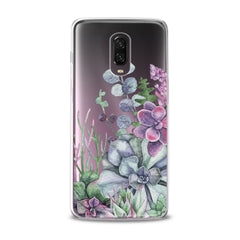 Lex Altern TPU Silicone Phone Case Flowers Succulent