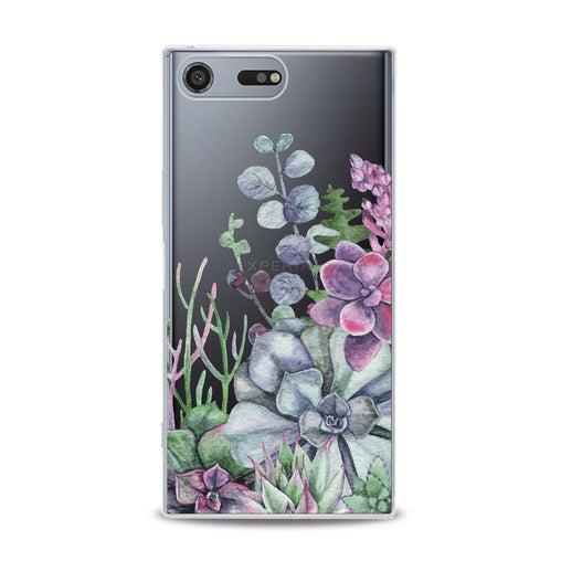 Lex Altern Flowers Succulent Sony Xperia Case