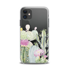 Lex Altern TPU Silicone iPhone Case Cactus Watercolor