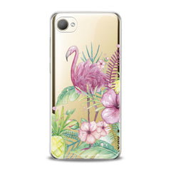 Lex Altern TPU Silicone HTC Case Flamingo Tropical