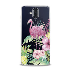Lex Altern TPU Silicone Nokia Case Flamingo Tropical
