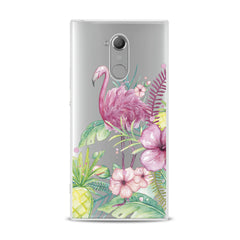 Lex Altern TPU Silicone Sony Xperia Case Flamingo Tropical