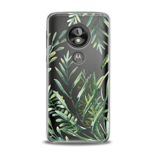 Lex Altern Green Leaves Motorola Case
