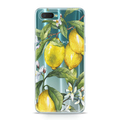Lex Altern TPU Silicone Oppo Case Lemon Blossom