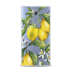 Lex Altern TPU Silicone Sony Xperia Case Lemon Blossom