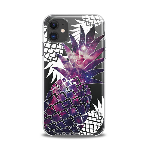 Lex Altern TPU Silicone iPhone Case Galaxy Pineapple