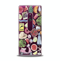 Lex Altern TPU Silicone Sony Xperia Case Summer Fruits