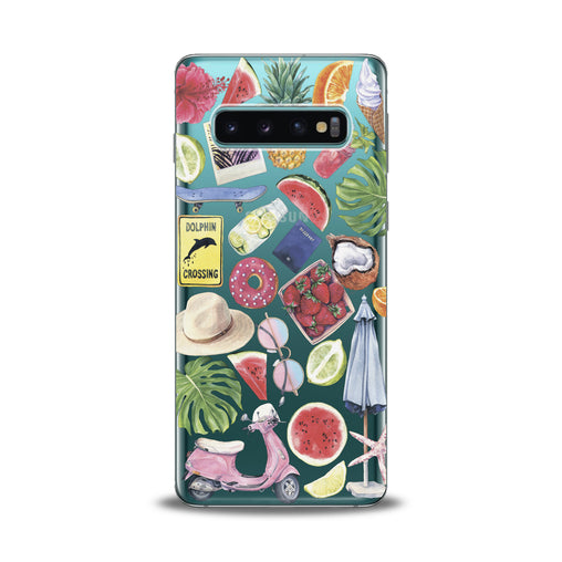 Lex Altern Summer Fruits Samsung Galaxy Case