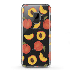 Lex Altern TPU Silicone Samsung Galaxy Case Peach Pattern